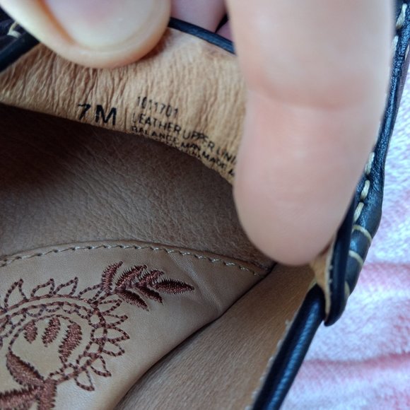 Sofft black leather medium height heels - Picture 4 of 10